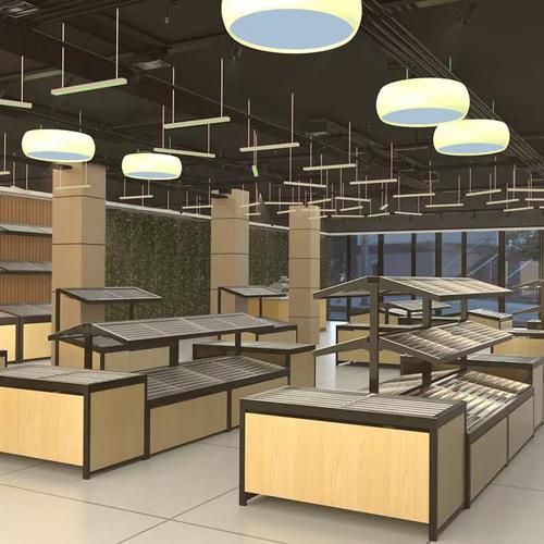 不锈钢分离式果蔬展示架 生鲜超市高效陈列的专业之选
